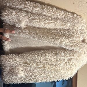 love, Fire Cream Teddy Jacket